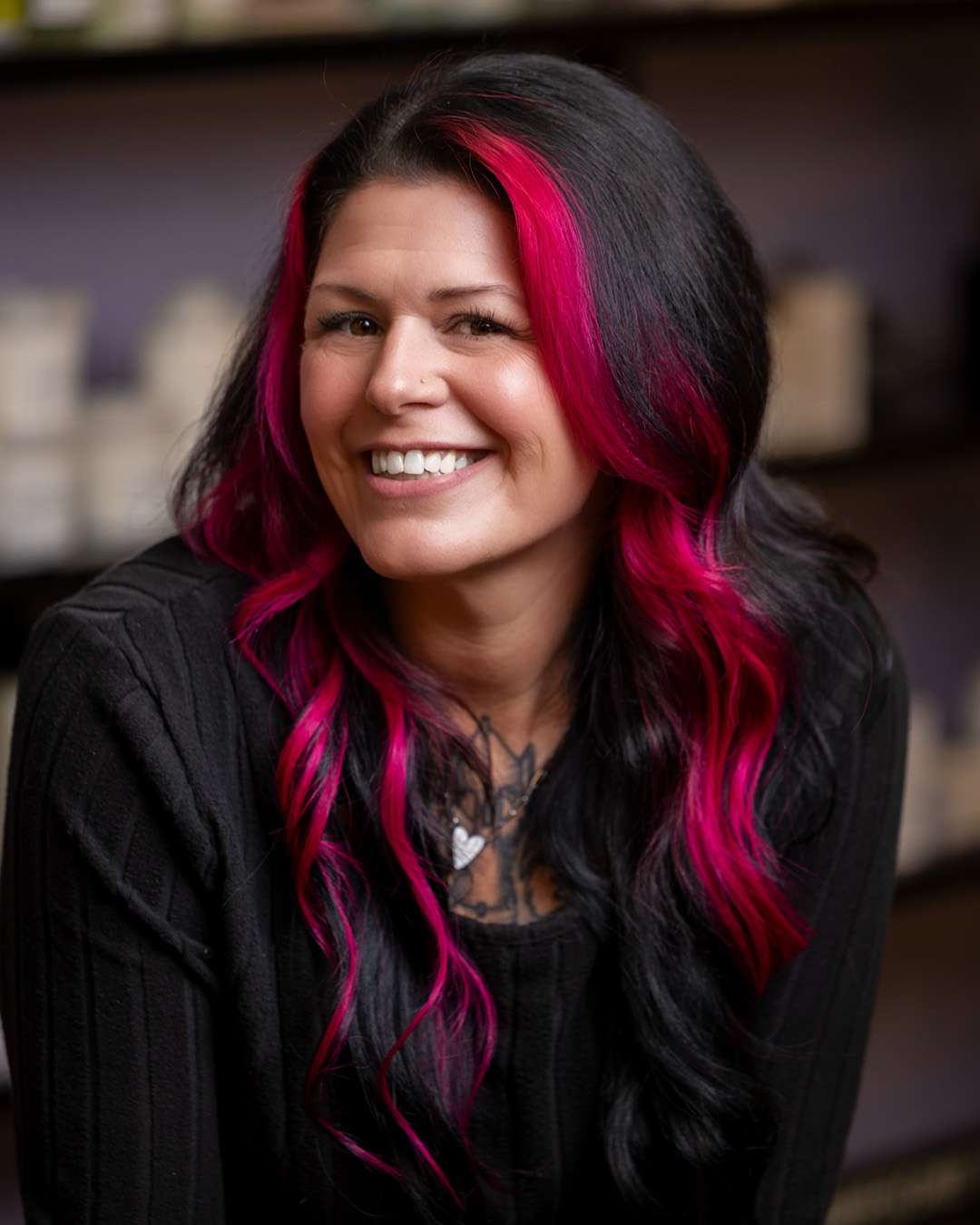 Casandra, hairstylist at Salon 730 in Fredericksburg VA
